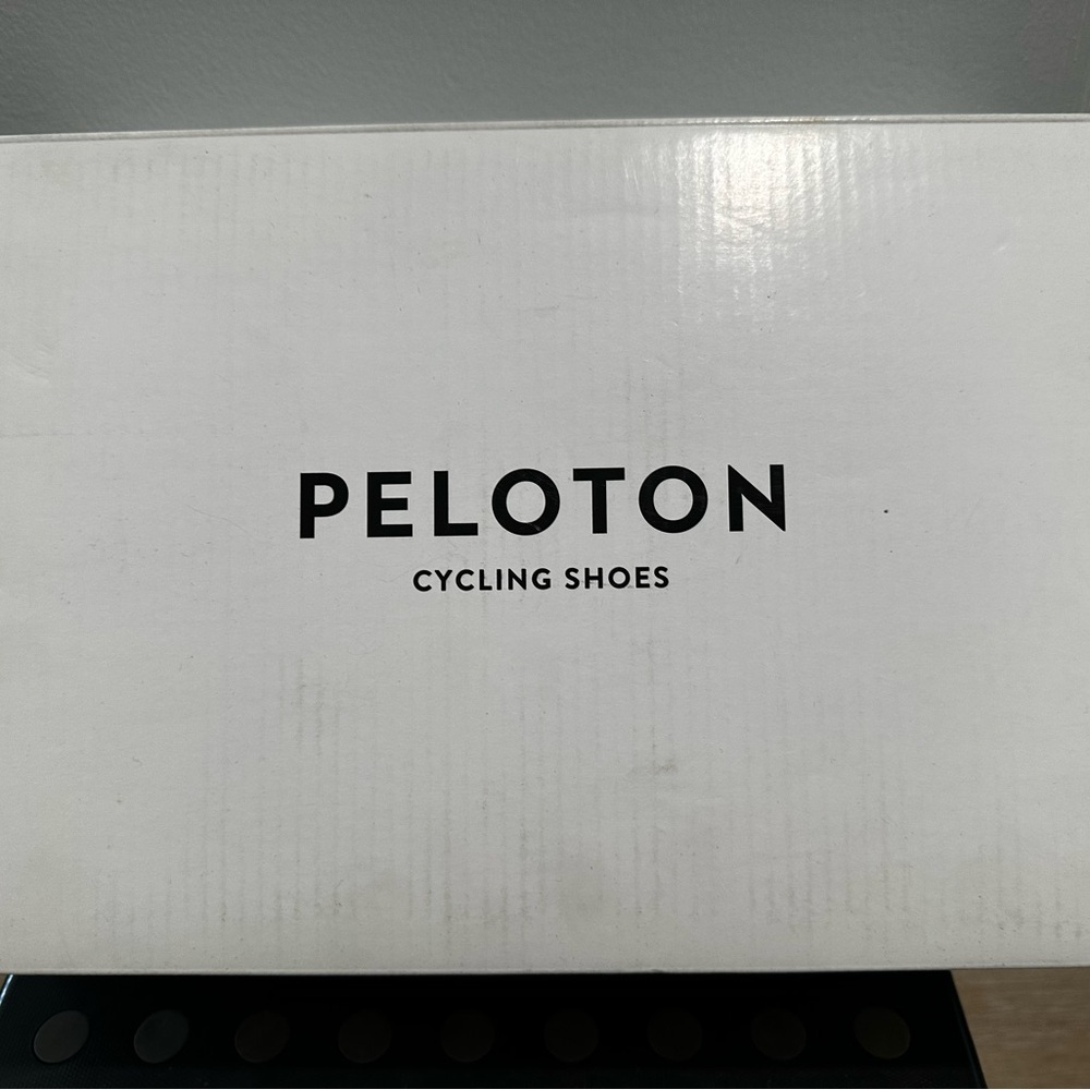 Peloton womens Black Athletic Cycling Shoe